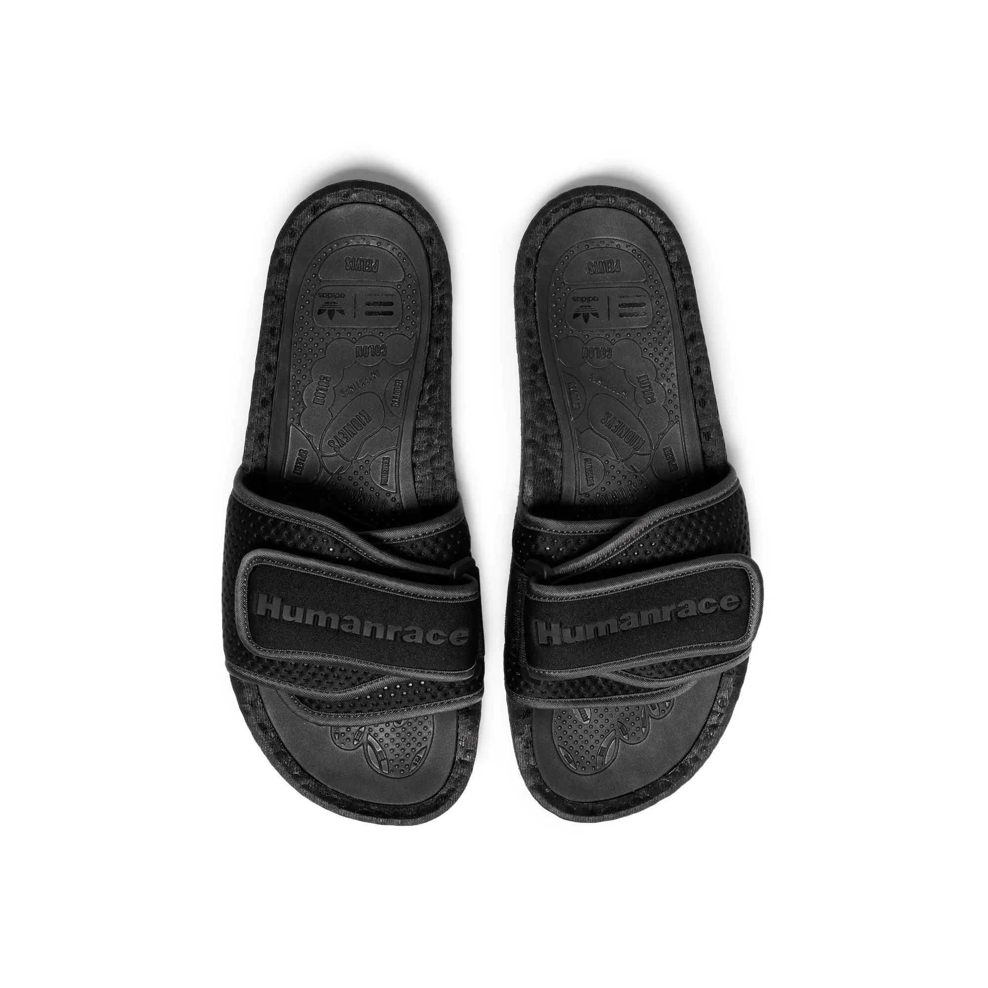 Adidas Men PW Chancletas HU 'Black' Slides