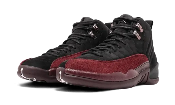 Air Jordan 12 Retro SP A Ma Maniére Black Burgundy Crush