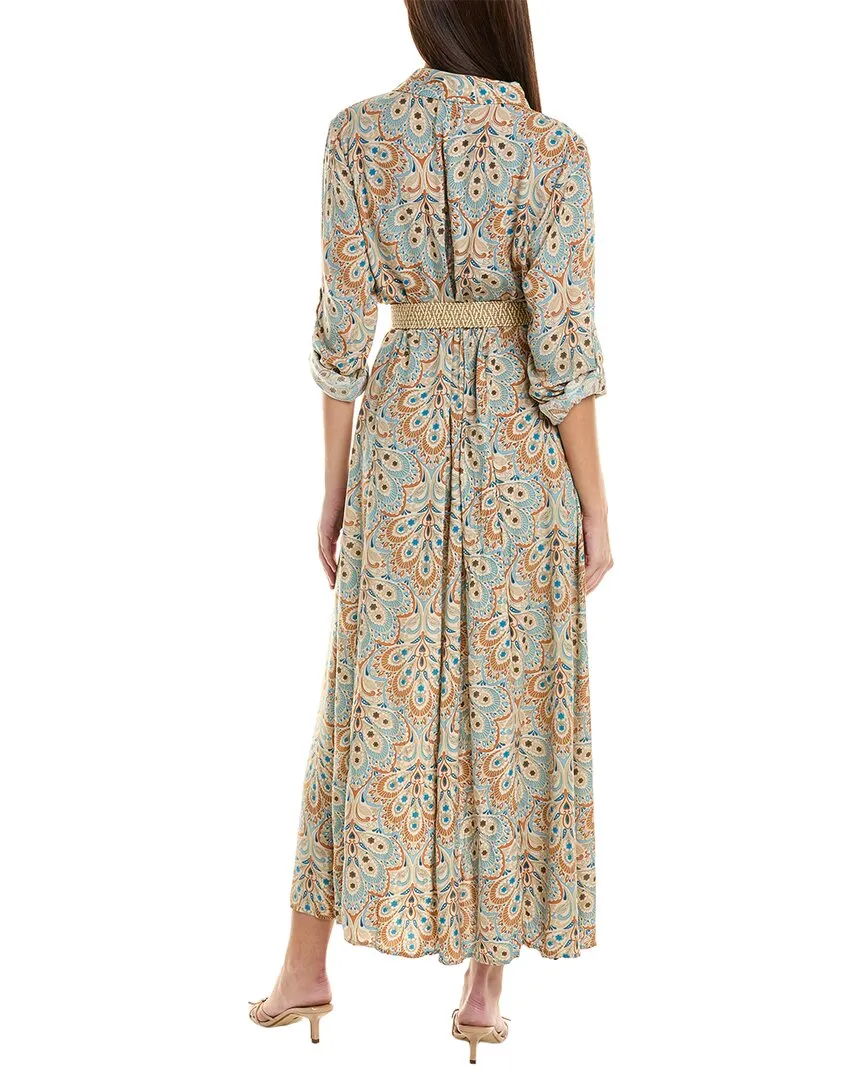 ANNA KAY Feathers Shirtdress