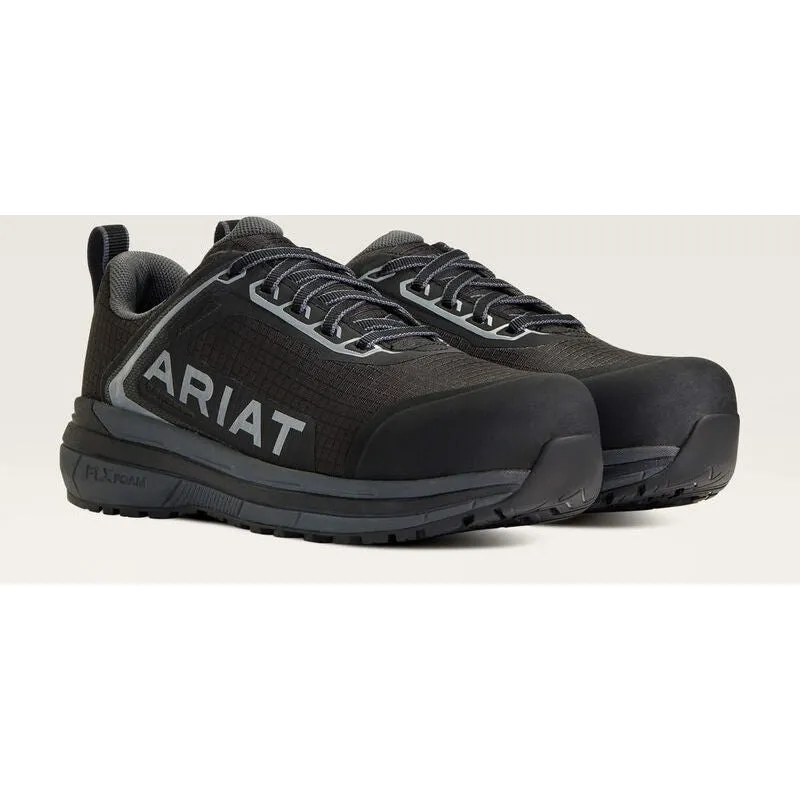 Ariat Women's Outpace CT Safety Slip Resist Work Shoe -Black- 10040324