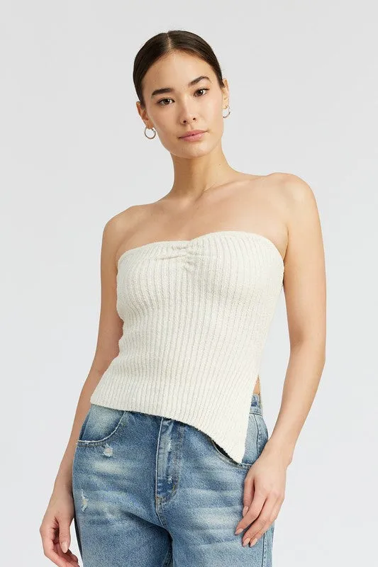 Asymmetrical Tube Top