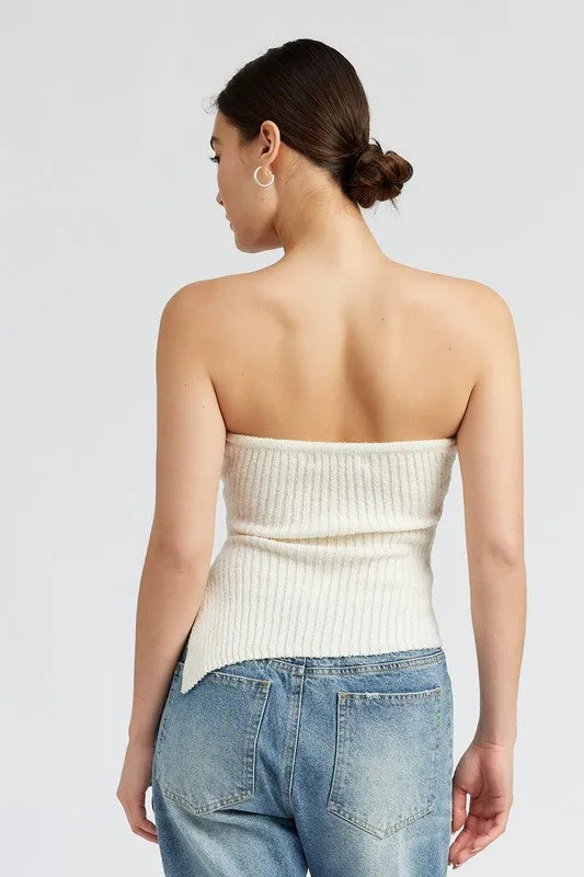 Asymmetrical Tube Top