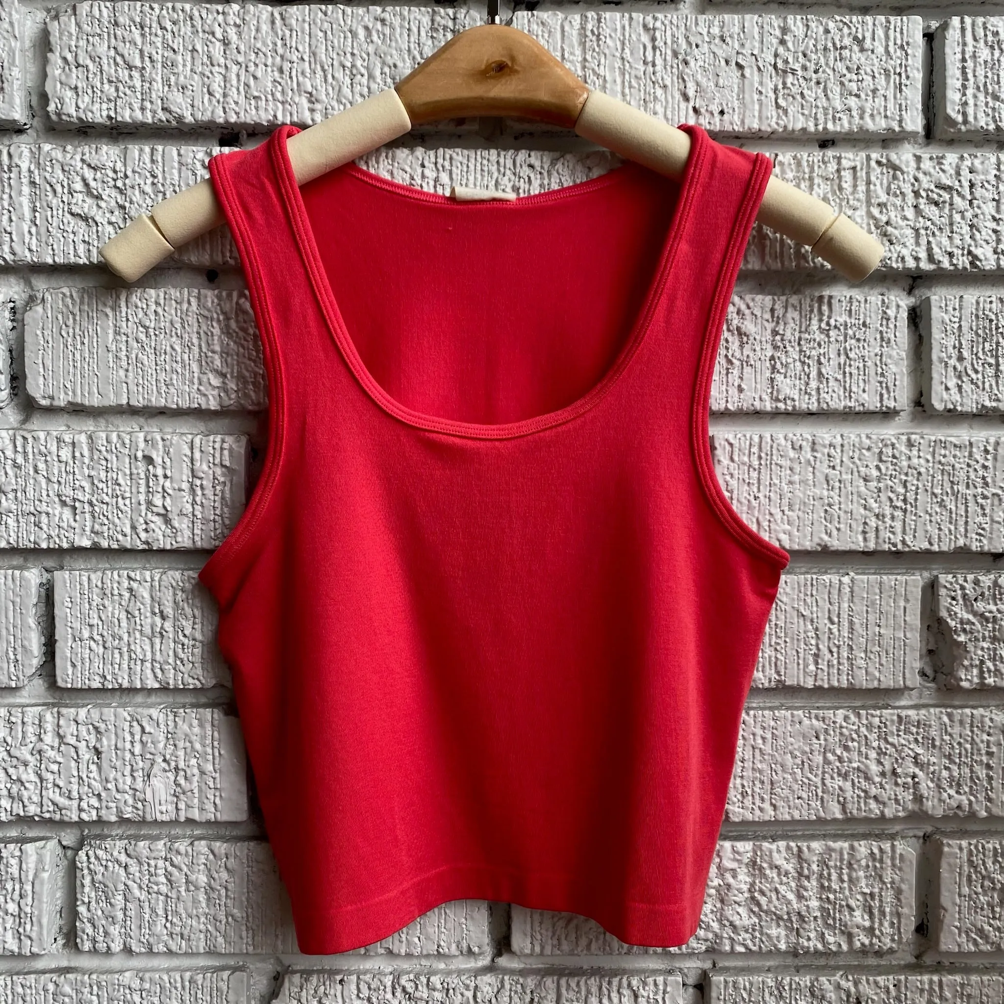 Bamboo Crop Tank Top