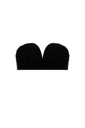 Blazé Milano Jealousy Clyde Velvet Bra - Black