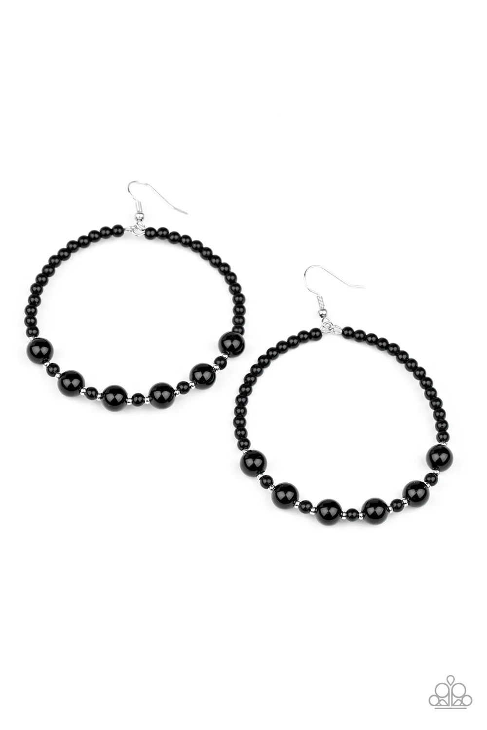 Boss Posh - Black Earring