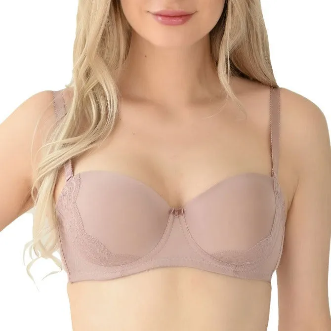 Brasier coordinable strapless con varilla 24228 Lady Carnival