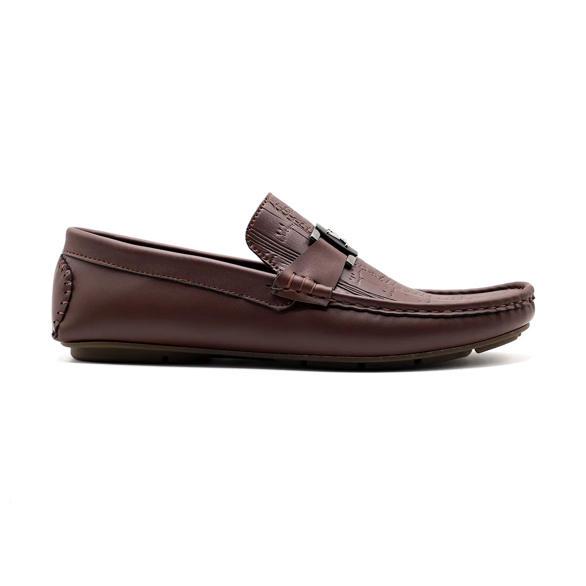 Brown Casual Slip On  165096