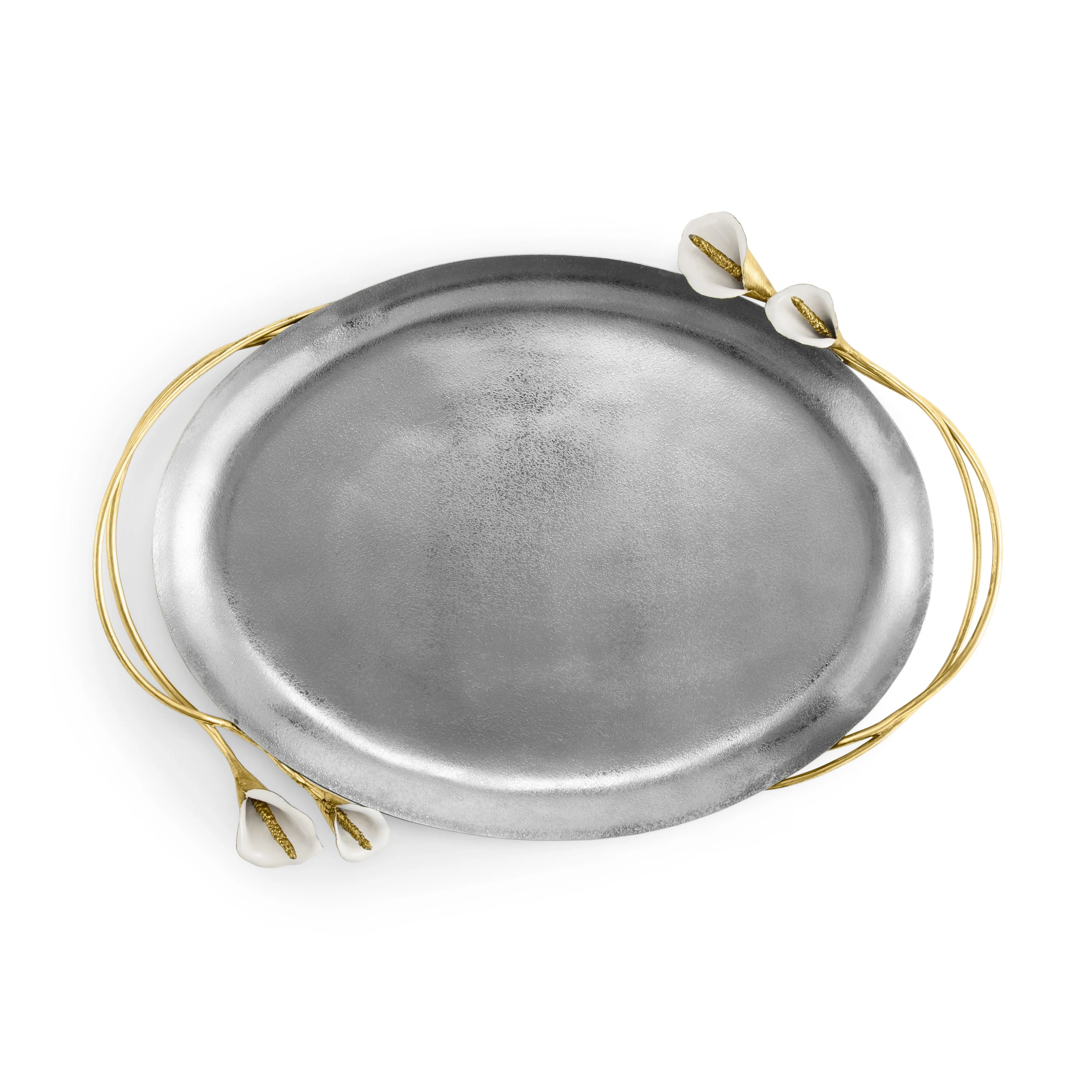 Calla Lily Oval Tray