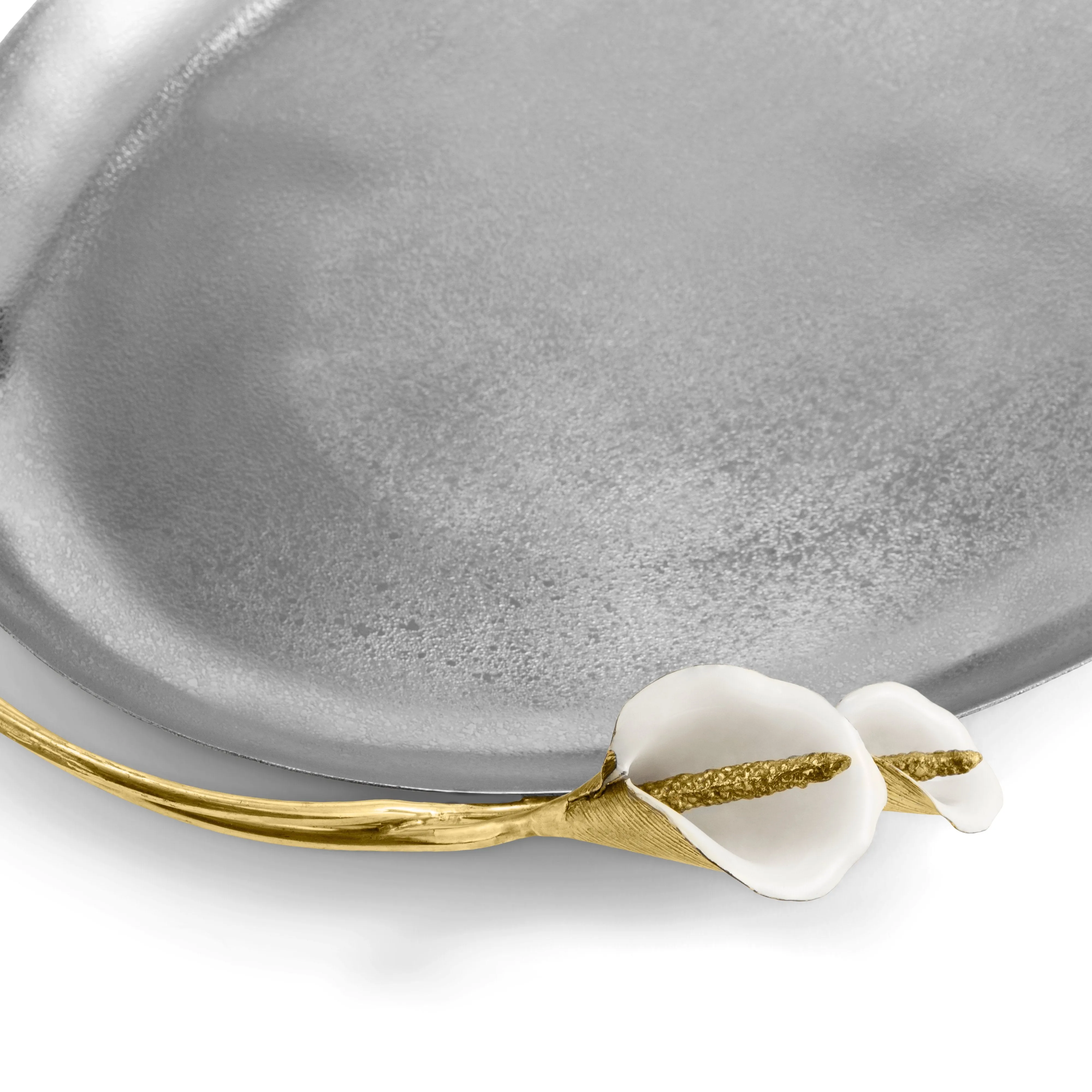 Calla Lily Oval Tray