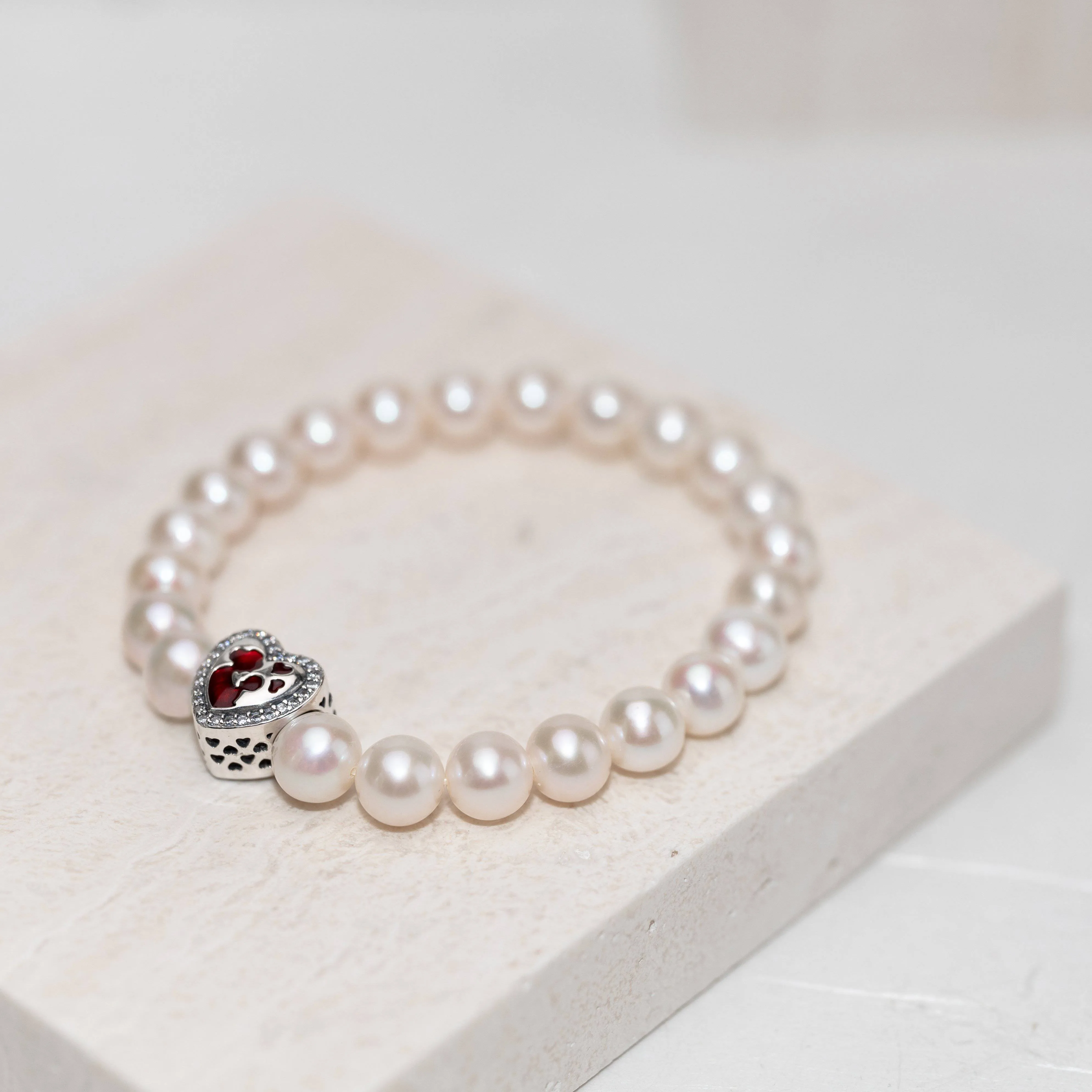 Elegant Freshwater Pearl Bracelet WB00060 | Mother's day