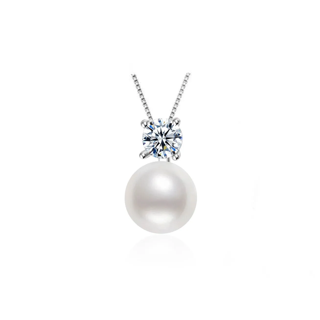 Elegant Freshwater Round Pearl Necklace WN00268