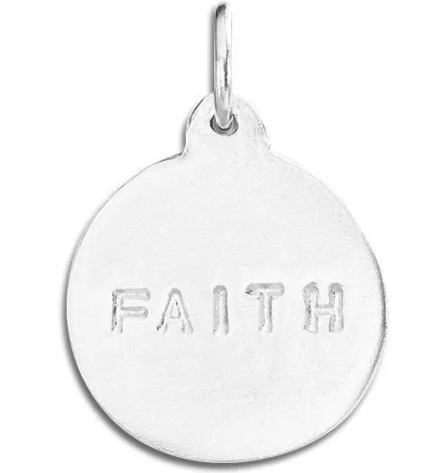 Faith Disk Charm