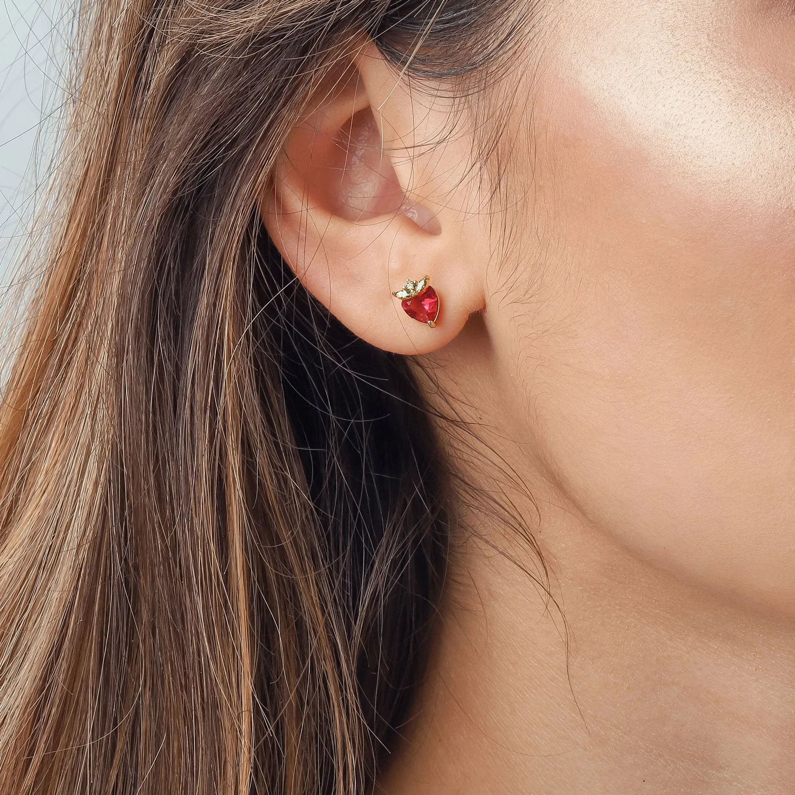 Fruit Stud Earrings Set