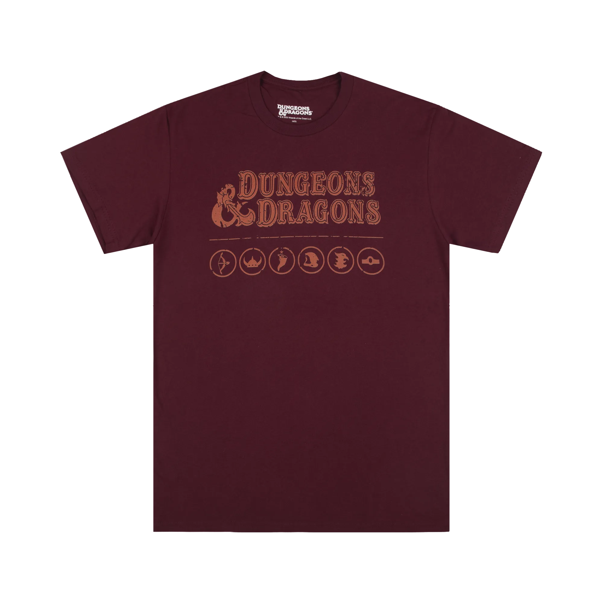 Logo & Character Maroon Tee