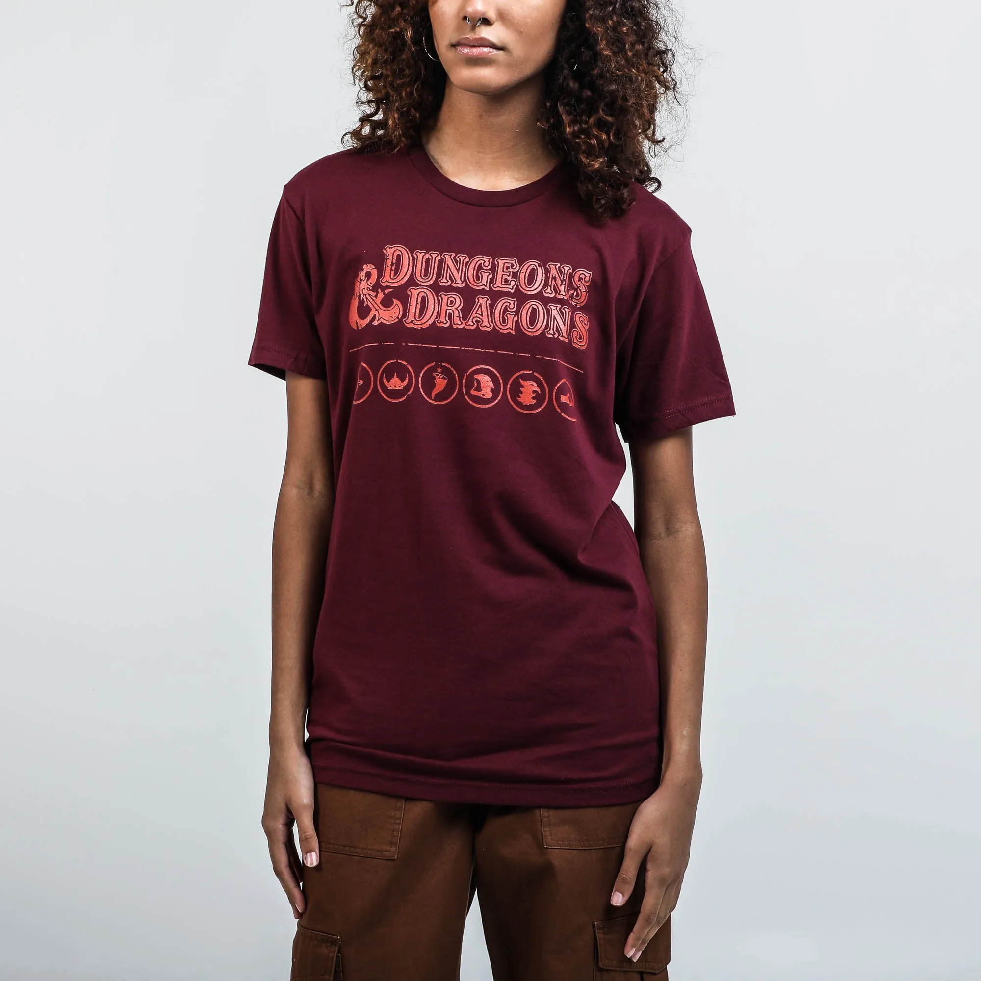 Logo & Character Maroon Tee