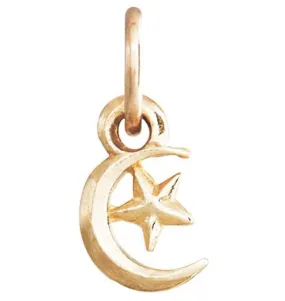 Moon And Star Mini Charm