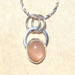 Moonstone Pendant Necklace