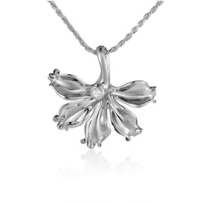 Naupaka Flower Pendant