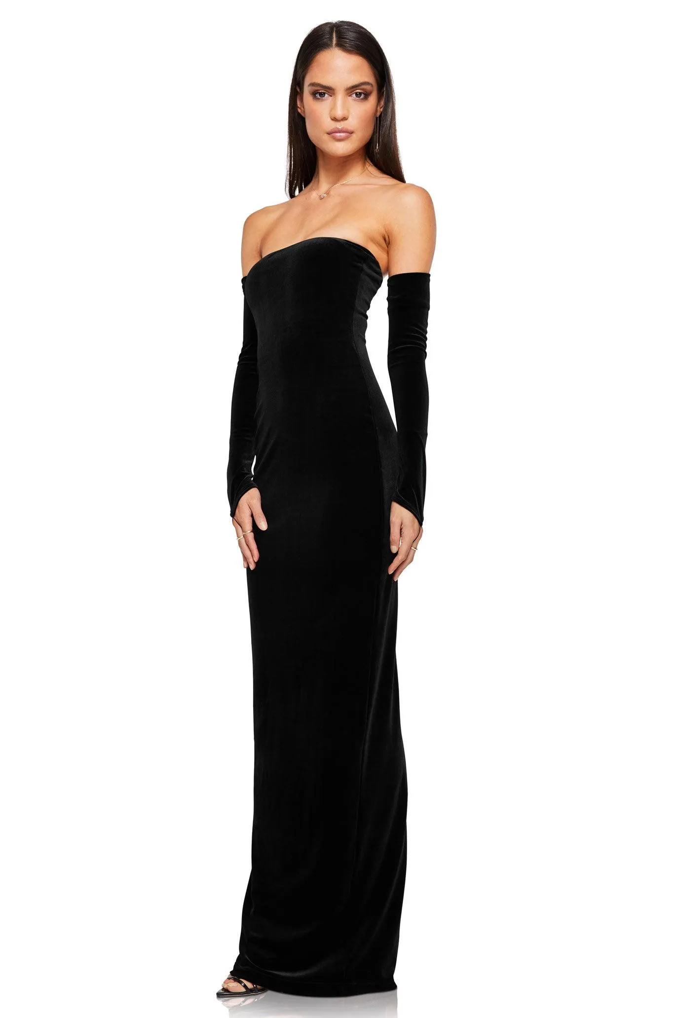 Nookie Majesty Gown - Black