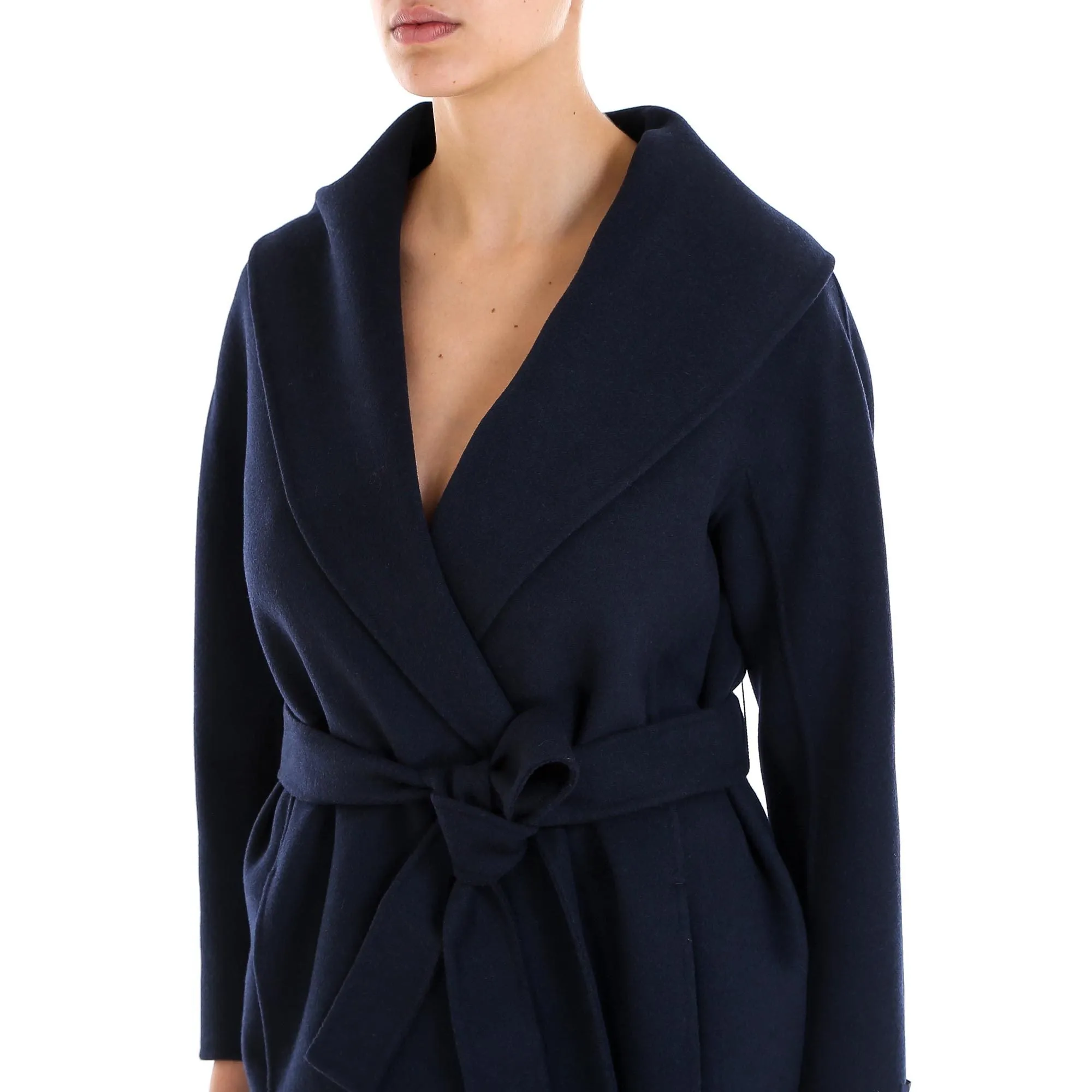 'S Max Mara Belted Wrap Coat