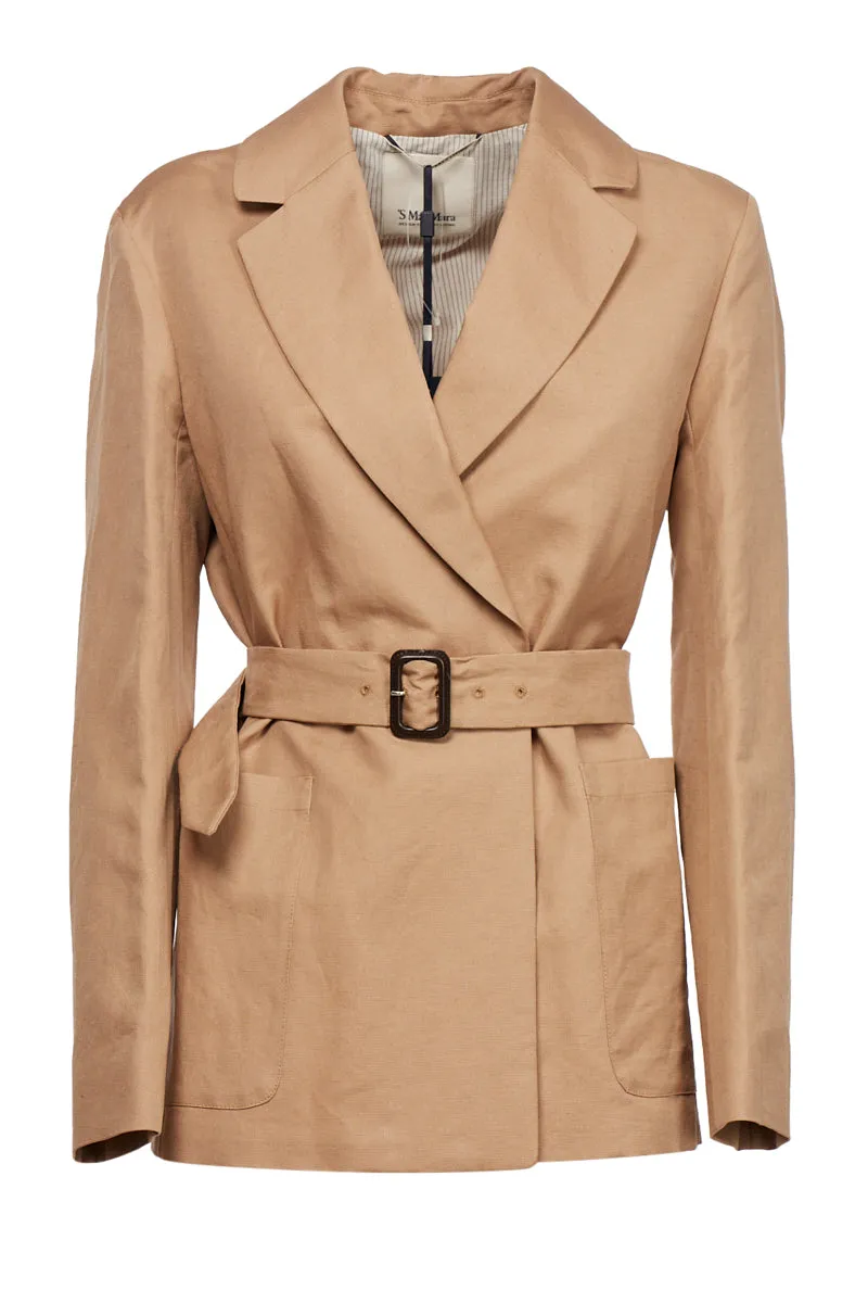 'S Max Mara Fiducia Belted Jacket