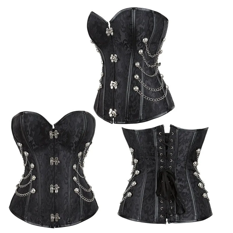 Strapless Waist Trainer Overbust Corselet