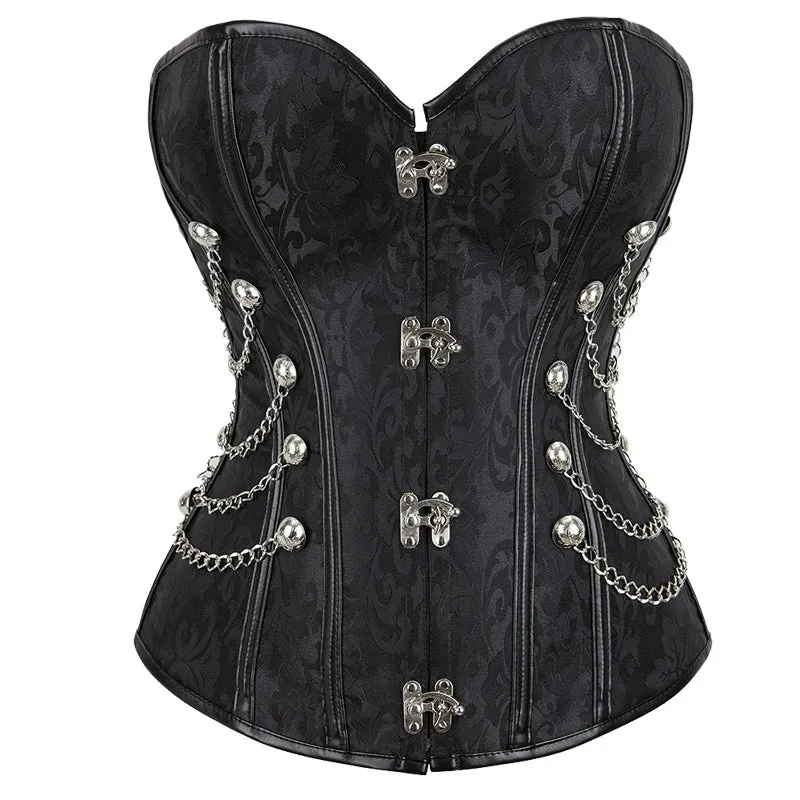 Strapless Waist Trainer Overbust Corselet