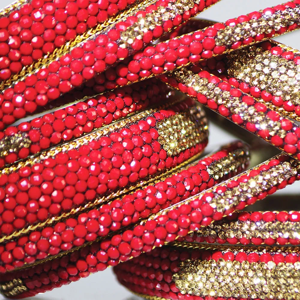 Sundar Bangles  Taj Red