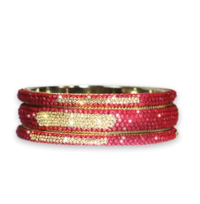 Sundar Bangles  Taj Red