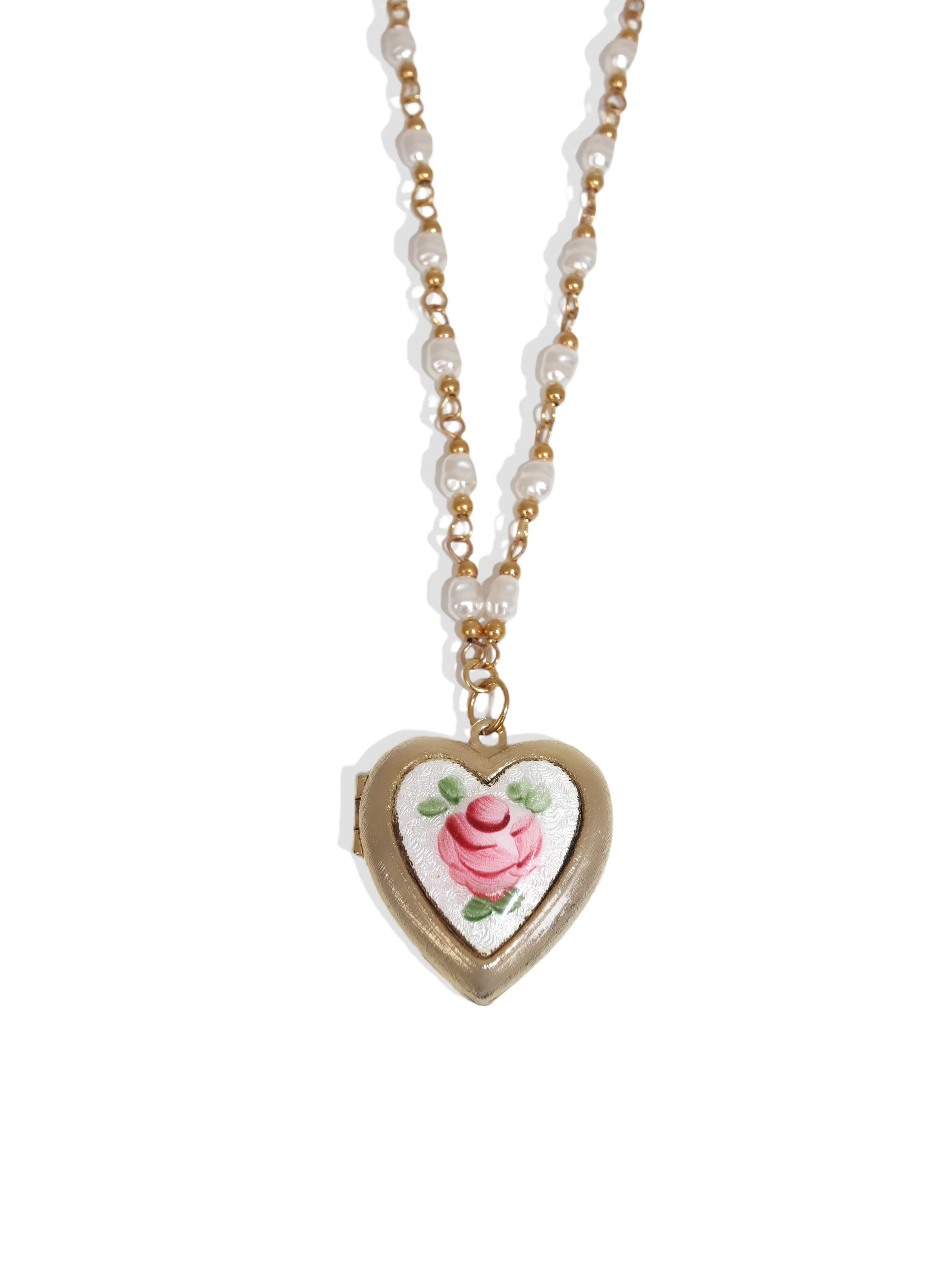 The Flower Girl Locket Necklace