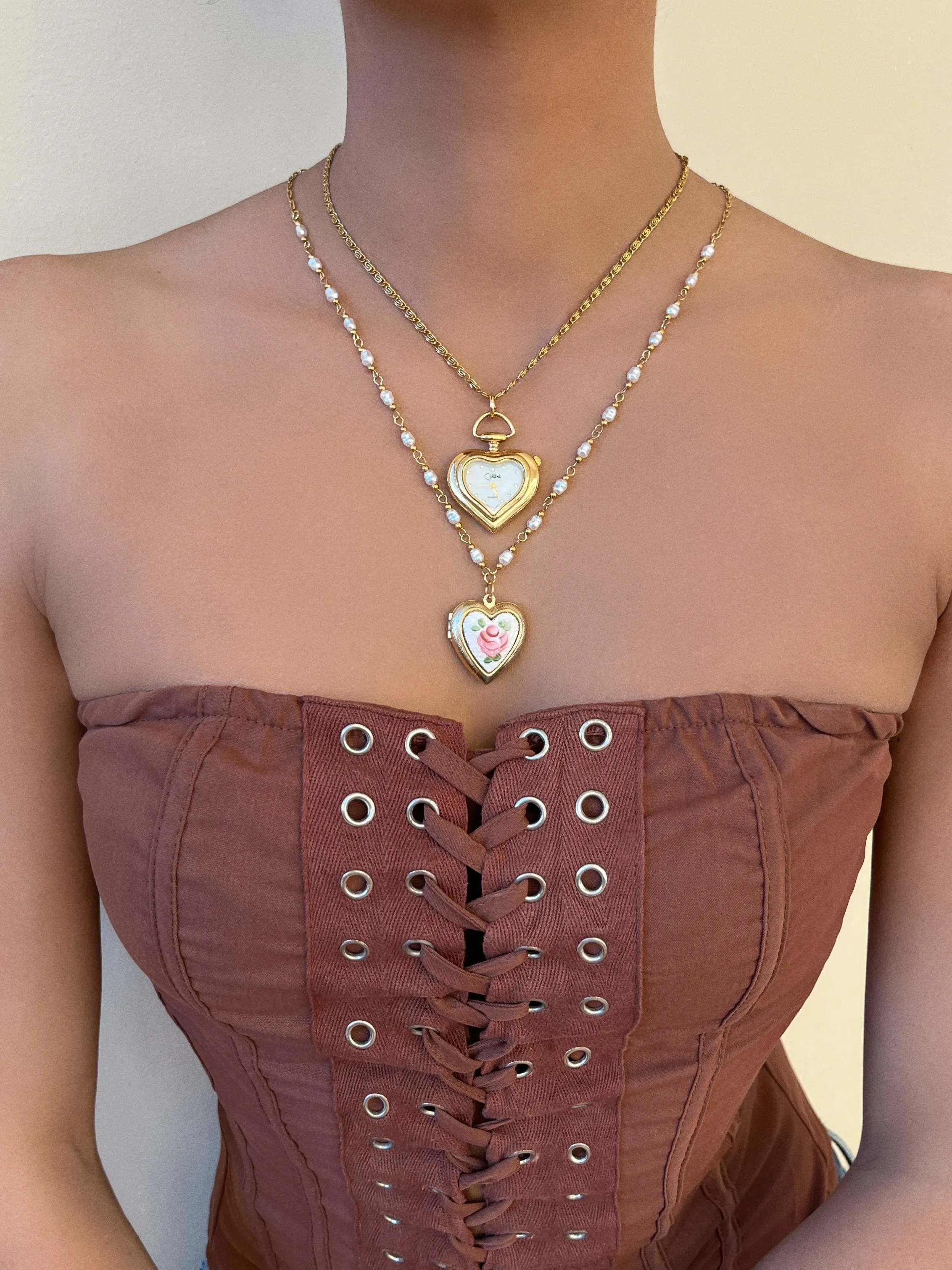 The Flower Girl Locket Necklace