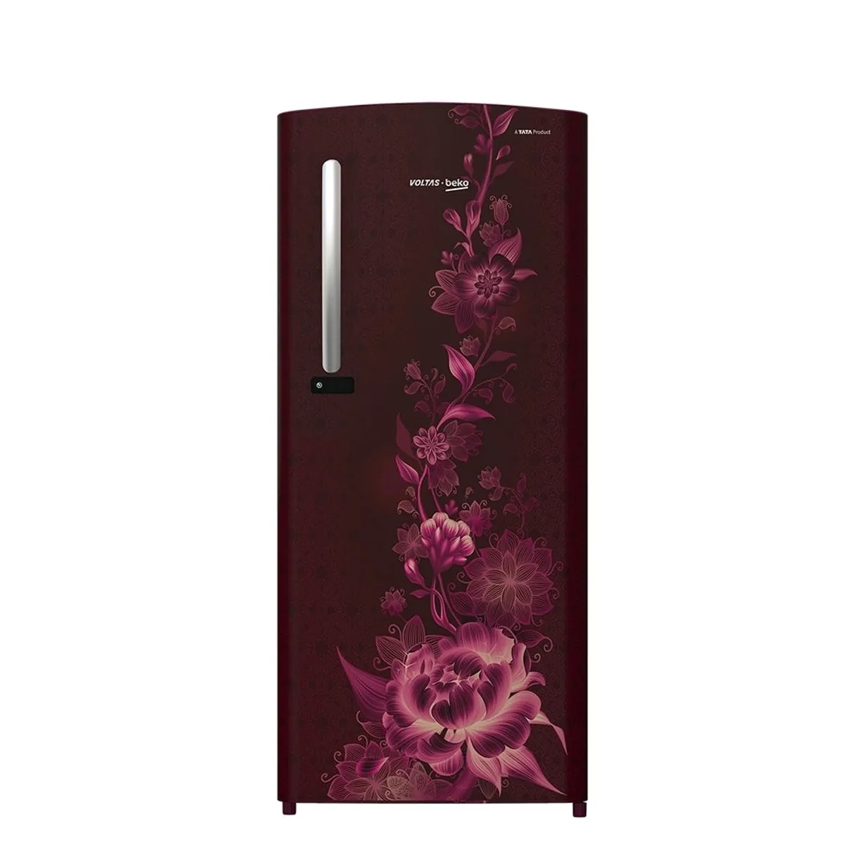 Voltas Beko 185 L, 4 Star, Single Door DC Refrigerator (Vivi Wine)